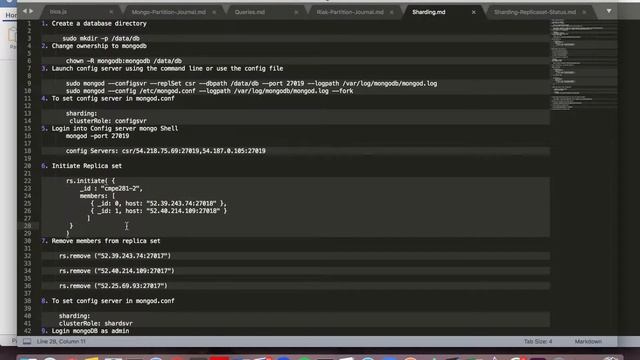 MongoDB Sharding смотреть онлайн