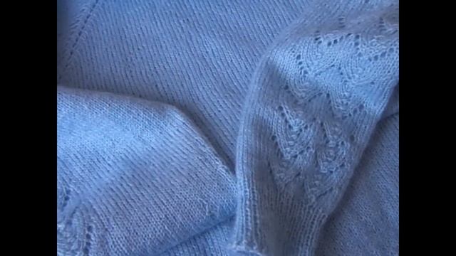 Бесшовный джемпер спицами. смотреть онлайн