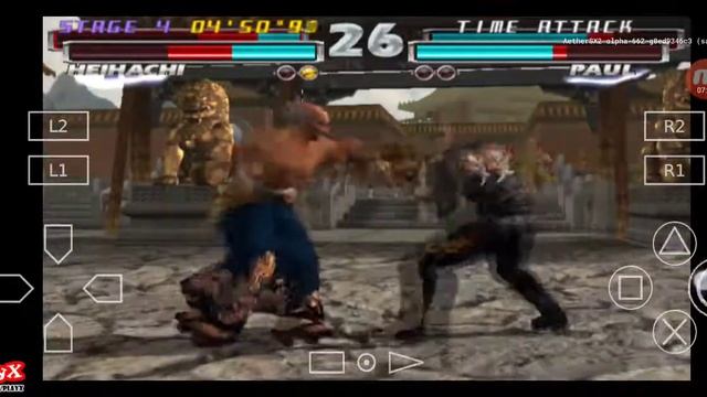 Tekken Tag Tournament-Jin&Heihachi(AetherSX2 Alpha-662) Game Test01-[PlayX]
