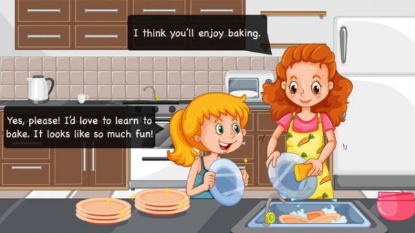 Cooking ???   English Conversation