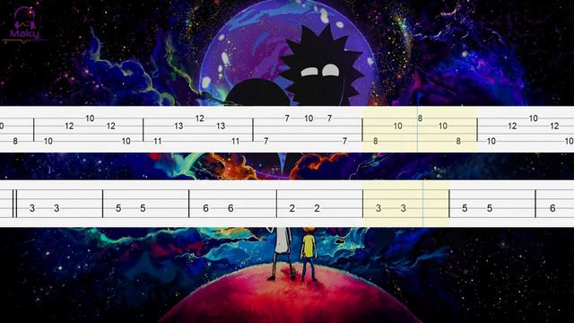 Rick And Morty - Evil Morty Theme [Bass Tabs Tutorial]