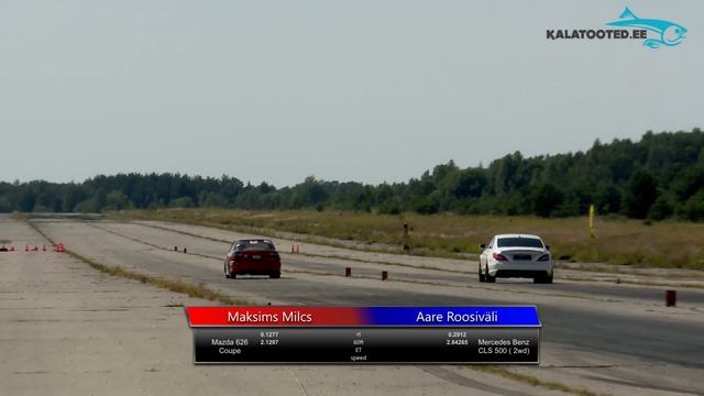 Maksims Milcs - Mazda 626 Coupe vs Aare Roosiväli - Mercedes-Benz CLS500. DragRace@EDRAnationals201 смотреть онлайн