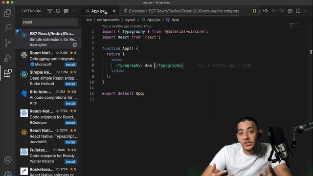 The Best VS Code extensions for React! смотреть онлайн