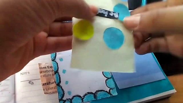 A challenge for me // making blue journal in only 3 min // #journal смотреть онлайн