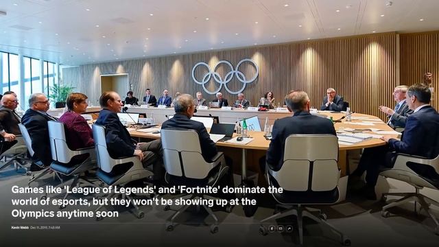What's The Problem With Esports At The Olympics? смотреть онлайн