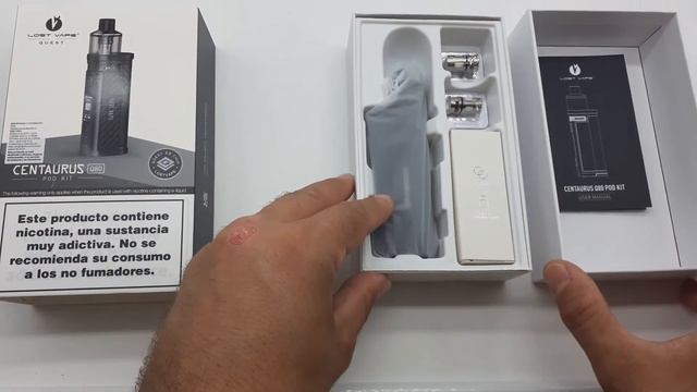 KIT POD CENTAURUS Q80 DE LOST VAPE | Unboxing смотреть онлайн