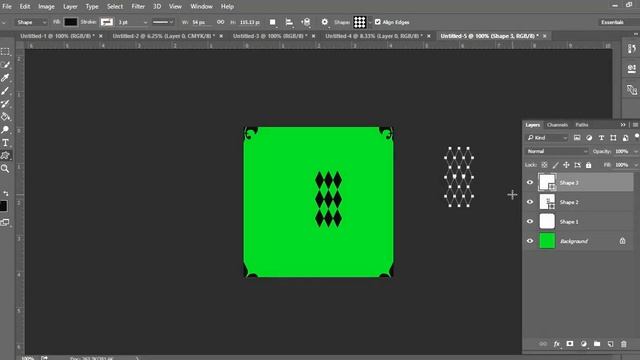 How to Create a Pattern in Photoshop CC смотреть онлайн