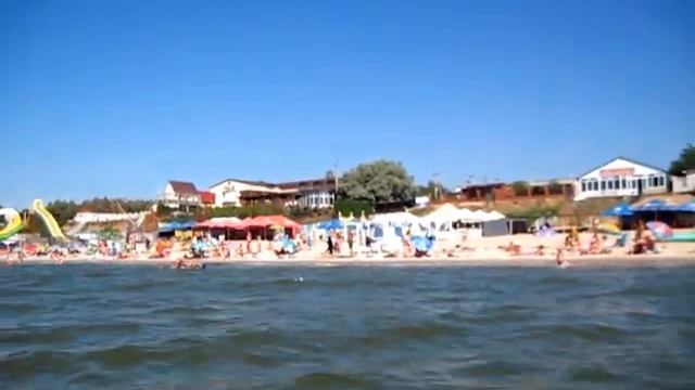 УТРЕННИЙ ПЛЯЖ в пос УРЗУУФ Отдых на АЗОВСКОМ МОРЕ смотреть онлайн