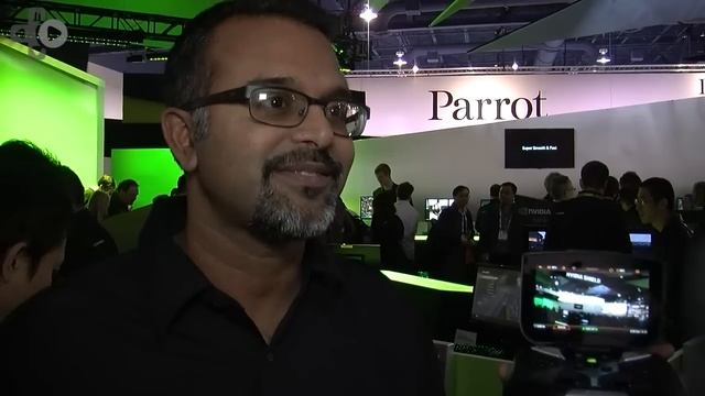 NVIDIA Shield AR Drone 2.0 Demo At CES 2014 смотреть онлайн