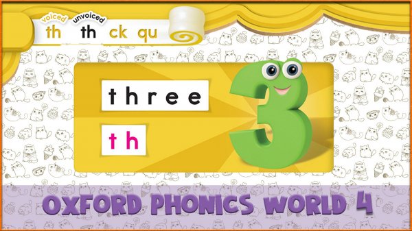 | Unvoiced th | Oxford Phonics World 4 - Consonant Blends. #30