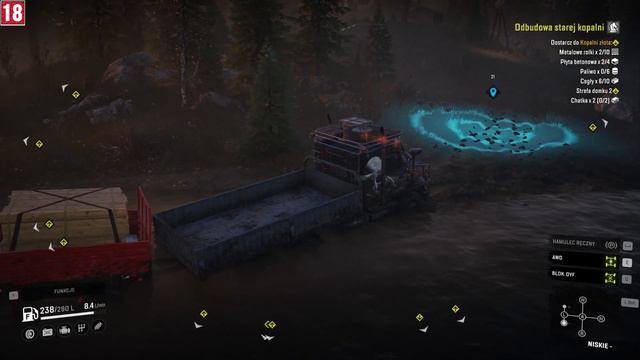 Snow⭐Runner # 67 Yukon Odbudowa starej kopalni część 1 смотреть онлайн
