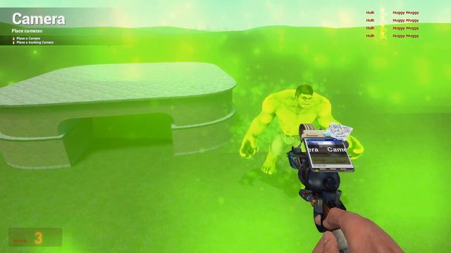 Garrys Mod Huggy Waggy vs Hulk and against all gmod Hulk is the strongest смотреть онлайн