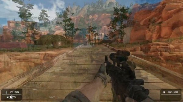 Game Guru MAX Demo Games - Canyon Offensive