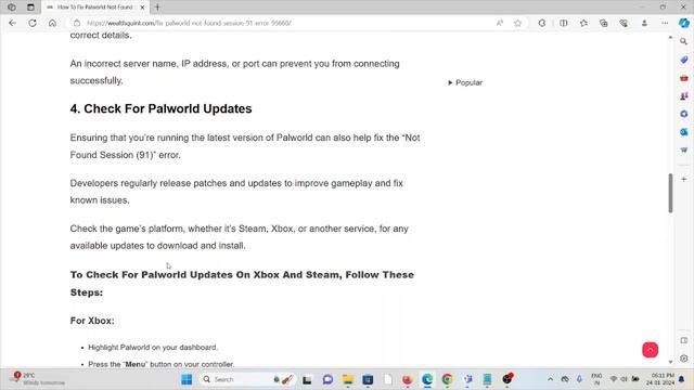 How To Fix Palworld Not Found Session 91 Error смотреть онлайн