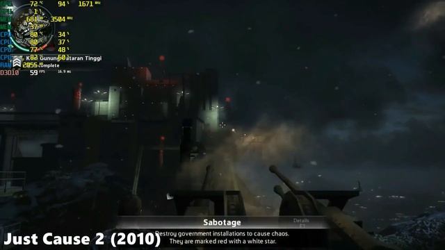 Just Cause Series (4 Games) i5 7300HQ GTX 1050 8GB RAM Benchmark Test смотреть онлайн