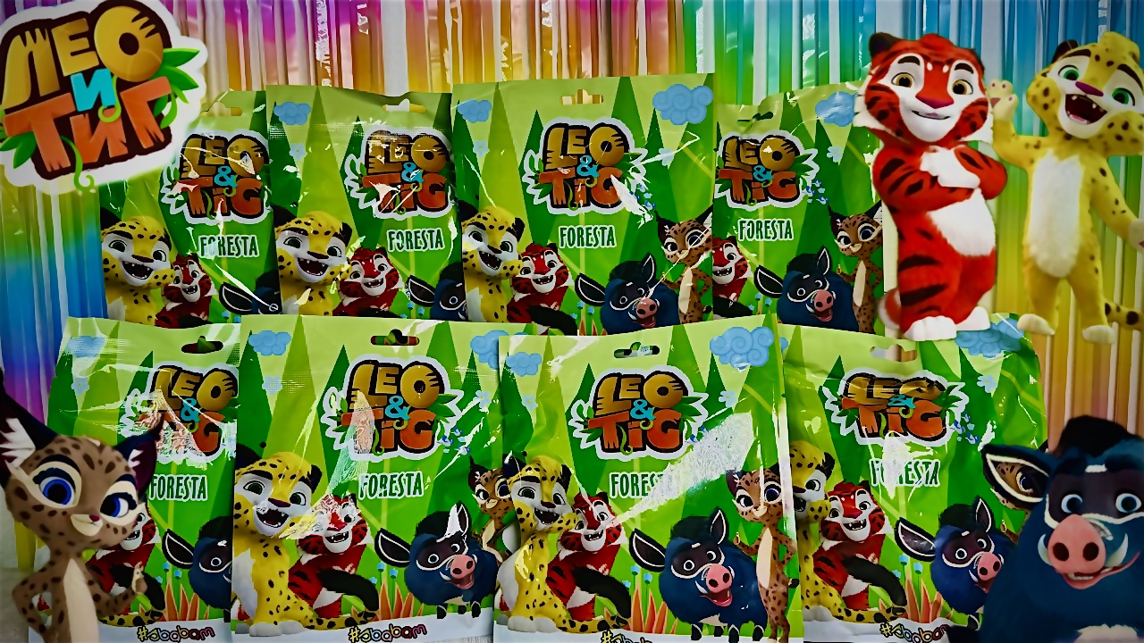 Сюрпризы Лео и Тиг! Розыгрыш сюрпризов от Сбабам!Распаковка новинок Leo&Tig Sbabam 2024 новые серии смотреть онлайн