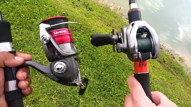 BIG BASS Chokes on Fish! Sneaking in Golf Course for Big Bass смотреть онлайн