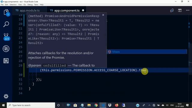 Android Permission in ionic 5 app смотреть онлайн