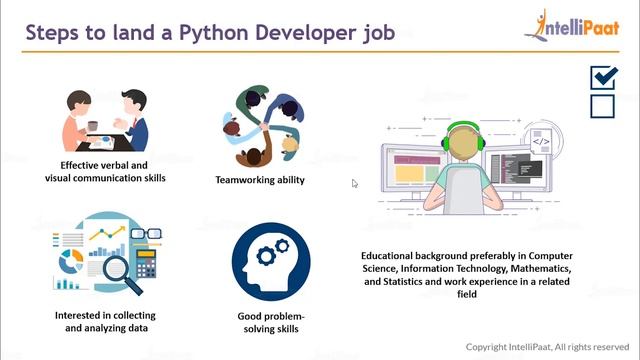 How to get a Job as a Python Developer | Intellipaat смотреть онлайн