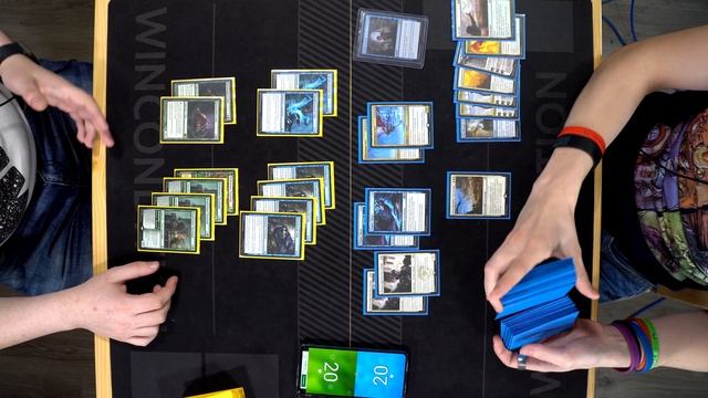 МТГ пионер версус Simic Eldraziz vs UW control Magic: The Gathering WinCondition pioneer versus смотреть онлайн