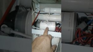 стук в помпе обратного осмоса