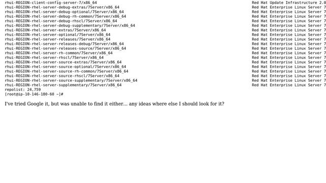 DevOps & SysAdmins: Unable to install awstats on redhat 7 due to missing perl(LWP::UserAgent) смотреть онлайн