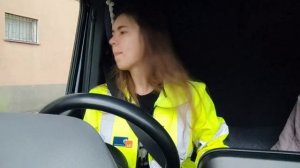 Дальнобой на бусе по Европе. Рабочие будни.