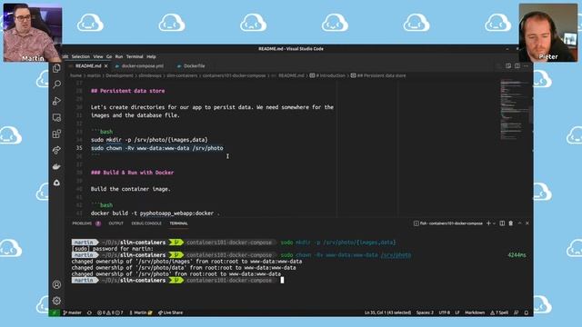 SlimDevOps 28 - Diff container images ? and starting with Docker Compose смотреть онлайн