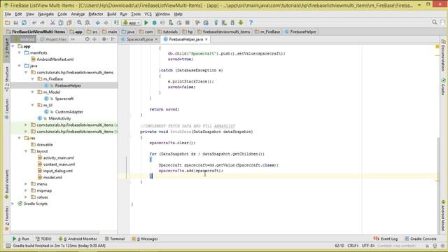 Android Firebase : ListView Multiple Fields - Save,Retrieve,Show [New Firebase] смотреть онлайн