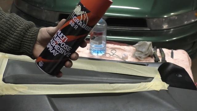 Перетяжка тканевой вставки на дверной карте смотреть онлайн