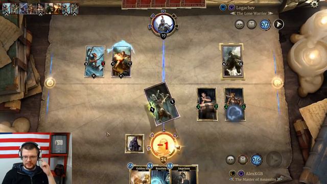 The Elder Scrolls: Legends Mono Yellow Versus Arena Deck 3:0 смотреть онлайн