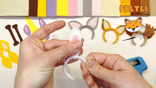 Как сделать ободок для куклы из фетра своими руками / DIY Miniature Doll Mini Headband смотреть онлайн
