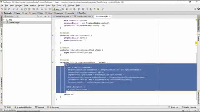 @2 How to fetch rss feeds part 2 android xml parser tutorials смотреть онлайн