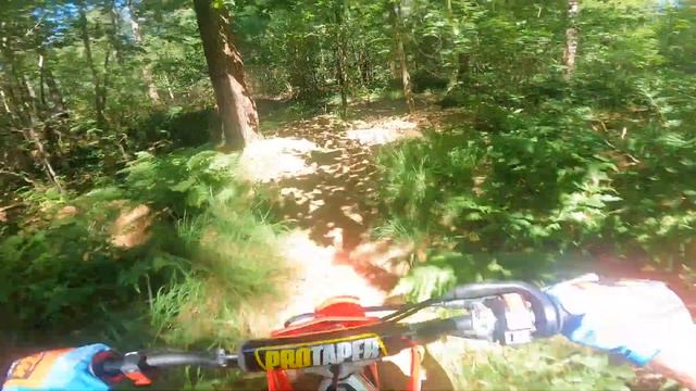 RIDING a NEW 2022 Honda CRF110f *Mountainbike Single Tracks* смотреть онлайн