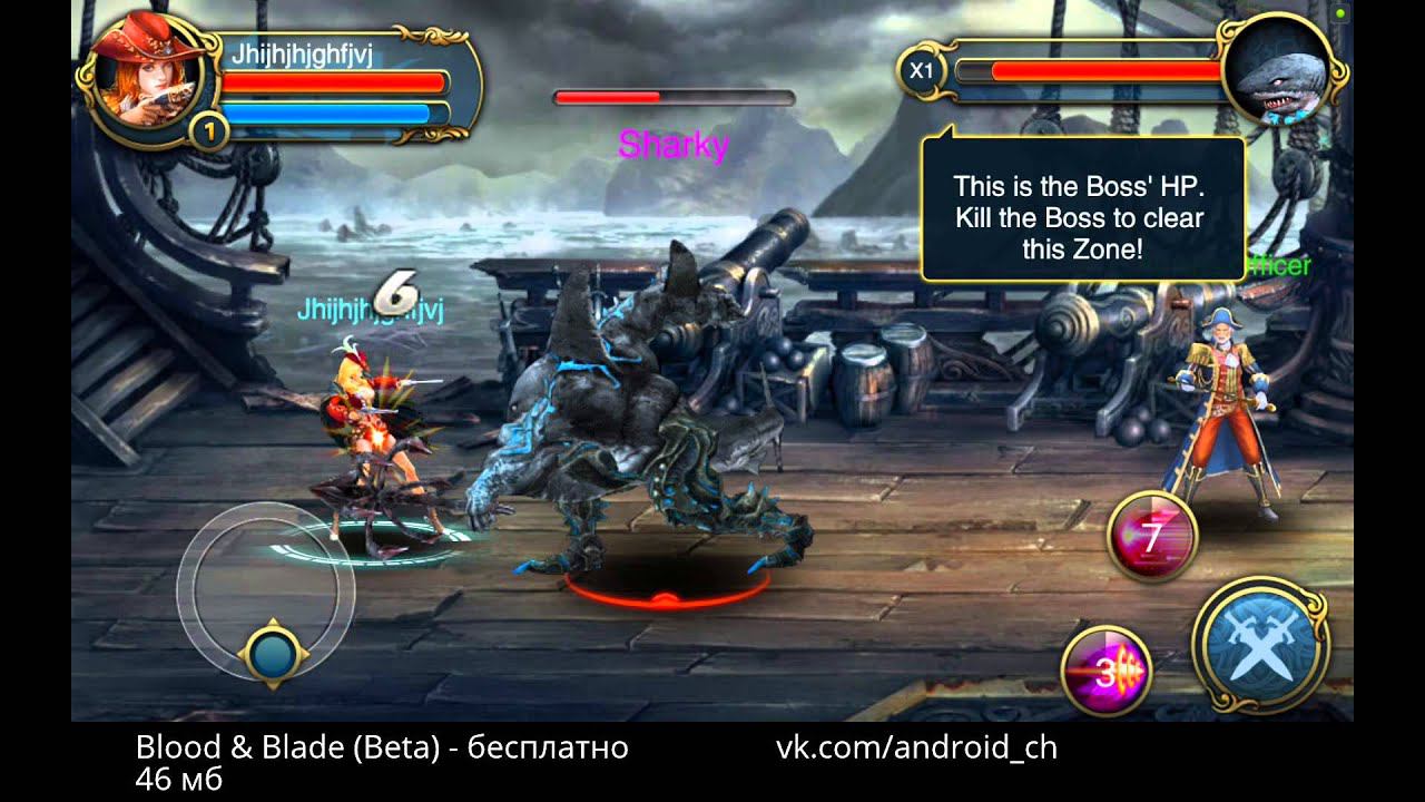 Blood & Blade (Beta) - Онлайновая экшн РПГ на Android(Обзор/Review)