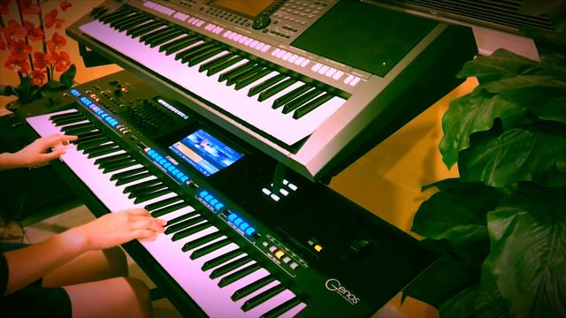 PAPA - Paul Anka - Cover on Yamaha Genos смотреть онлайн