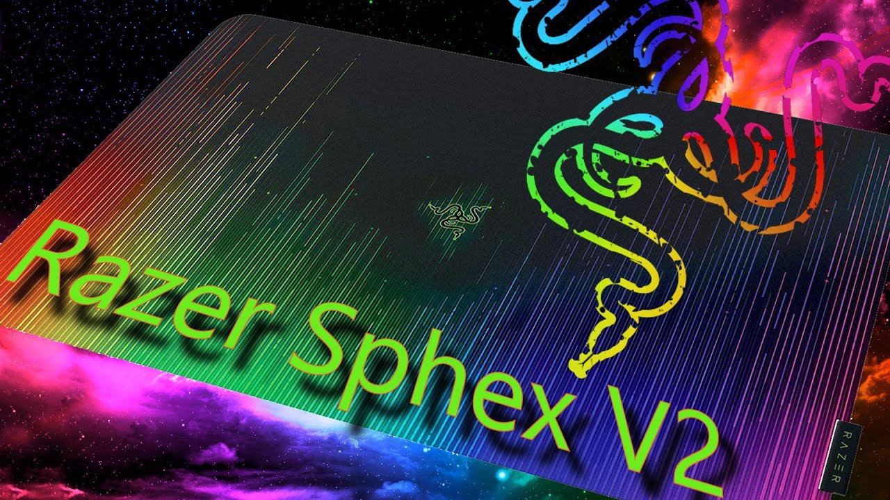 Игровой коврик для мышки Razer Sphex V2 Regular. смотреть онлайн