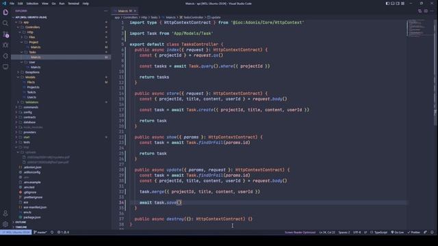 27 Do desktop a web. App em VueJs + NuxtJs + Vuex + TypeScript Back End Criando demais controllers смотреть онлайн