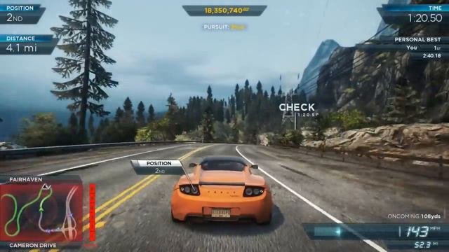 Need For Speed Most Wanted 2012: Tesla Roadster Sport Full Pro Mods vs. Most Wanted Venom смотреть онлайн