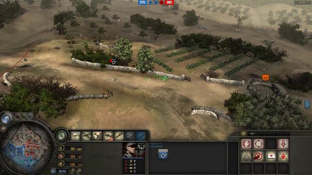 Battle of Crete mod (3.9.9) PvP, 2x2 Hill 107 map #1 смотреть онлайн