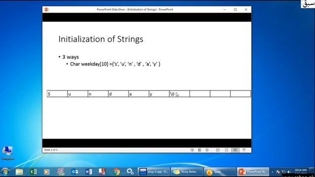 Initialization Of Strings, Computer Science Lecture | Sabaq.pk смотреть онлайн