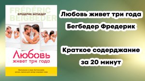 Любовь живет три года - Бегбедер Фредерик - Краткое Содержание Книги