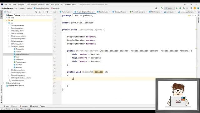 Novel Course- Design Patterns- Iterator Pattern - lesson 18- (part 2) - النماذج الممنهجة смотреть онлайн