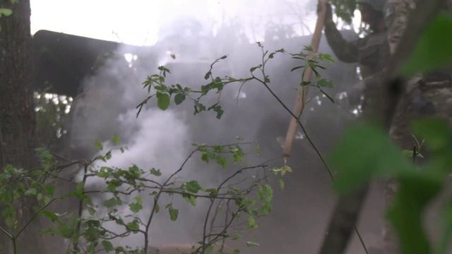 Боевая работа расчетов буксируемых пушек «Гиацинт-Б» группировки войск «Север» смотреть онлайн