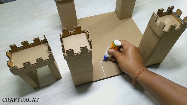 How To Make Cardboard Castle - DIY Cardboard Castle смотреть онлайн
