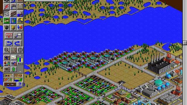 SimCity 2000 (PC/DOS) - Scenario Walkthrough: Charleston смотреть онлайн