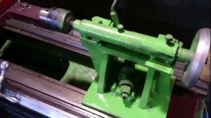 Задняя бабка своими руками. Токарный станок от-4.