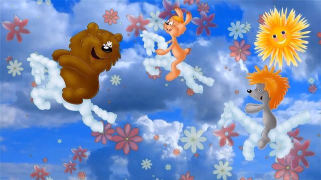 С Днем Рождения! Прикольное поздравление от героев мультика Трям, здравствуйте! смотреть онлайн