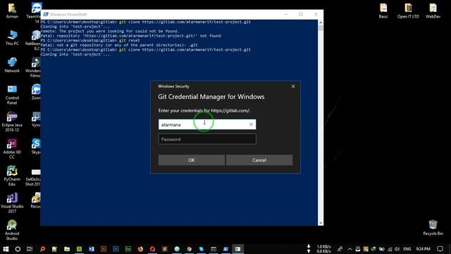 Git Basic with GitLab.com setup смотреть онлайн