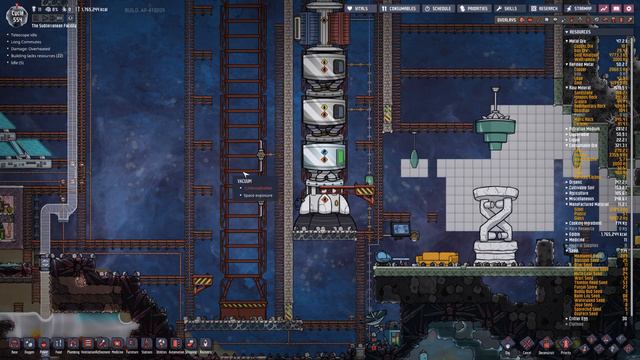 Oxygen Not Included #19 - Lots of ventilation pipes, gas range смотреть онлайн